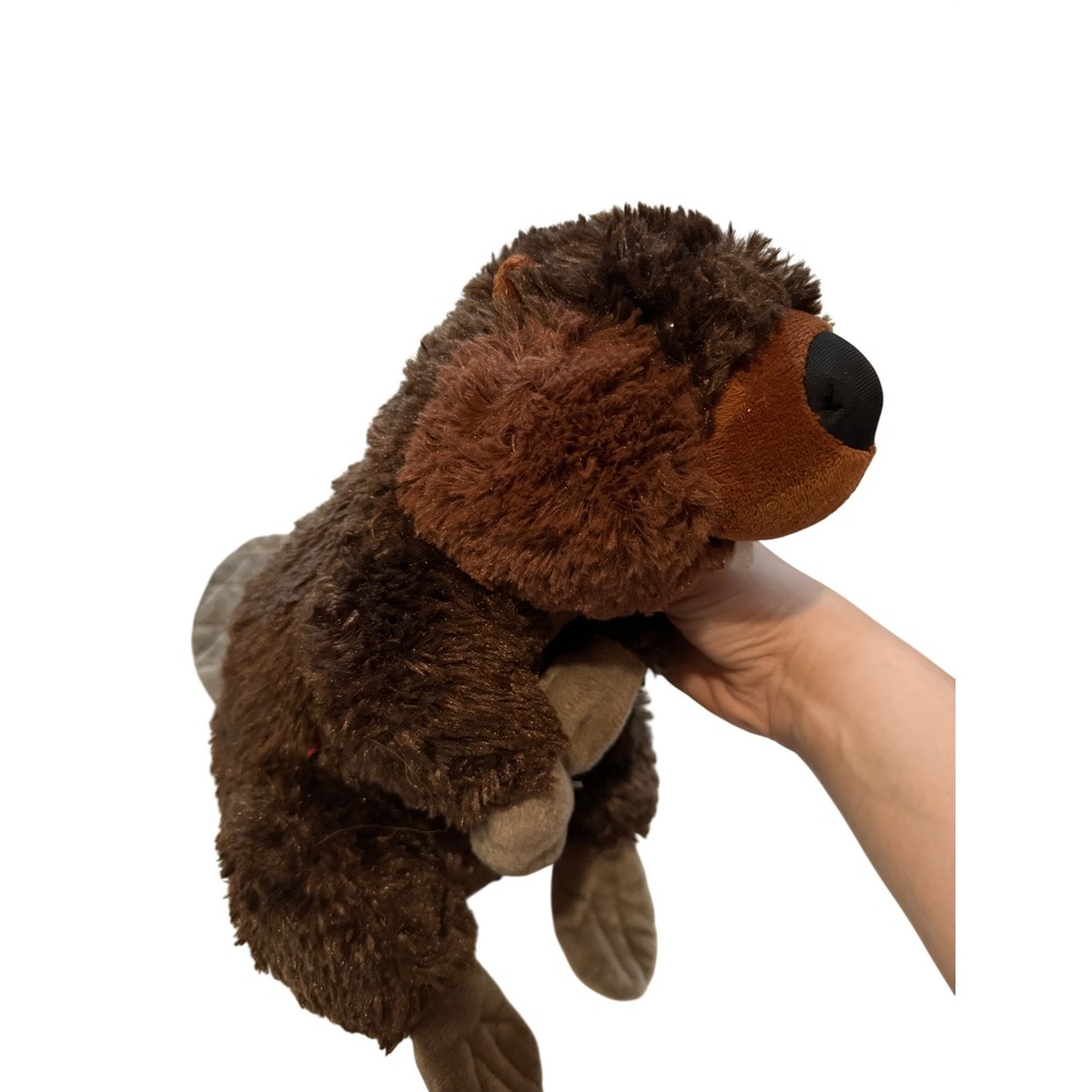 Wild Republic Beaver Stuffed Animal ~ 13" Brown - Picture 2 of 5